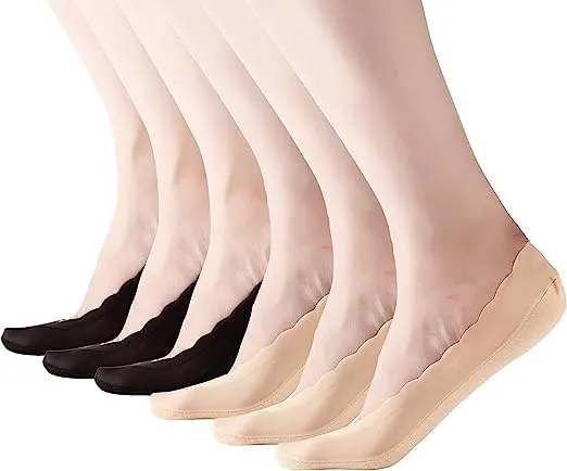 Invisible No-Show Anti-Slip Socks for Women – Soft, Breathable & Comfortable Fit